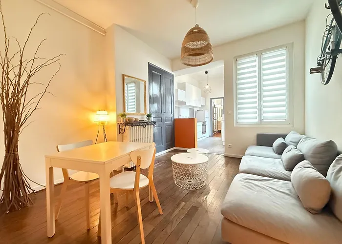 Arago1 - Appartement Tours Centre Sur Jardin